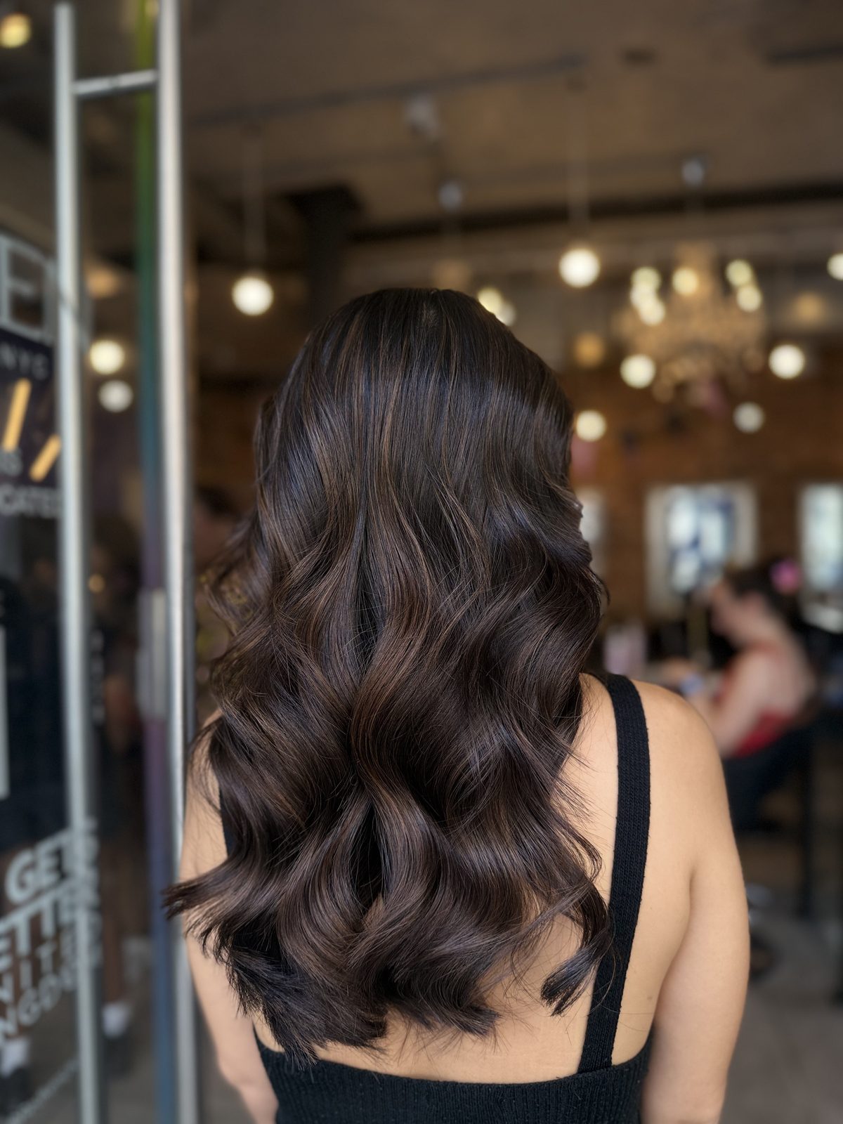Glossy Chocolate Blowout
