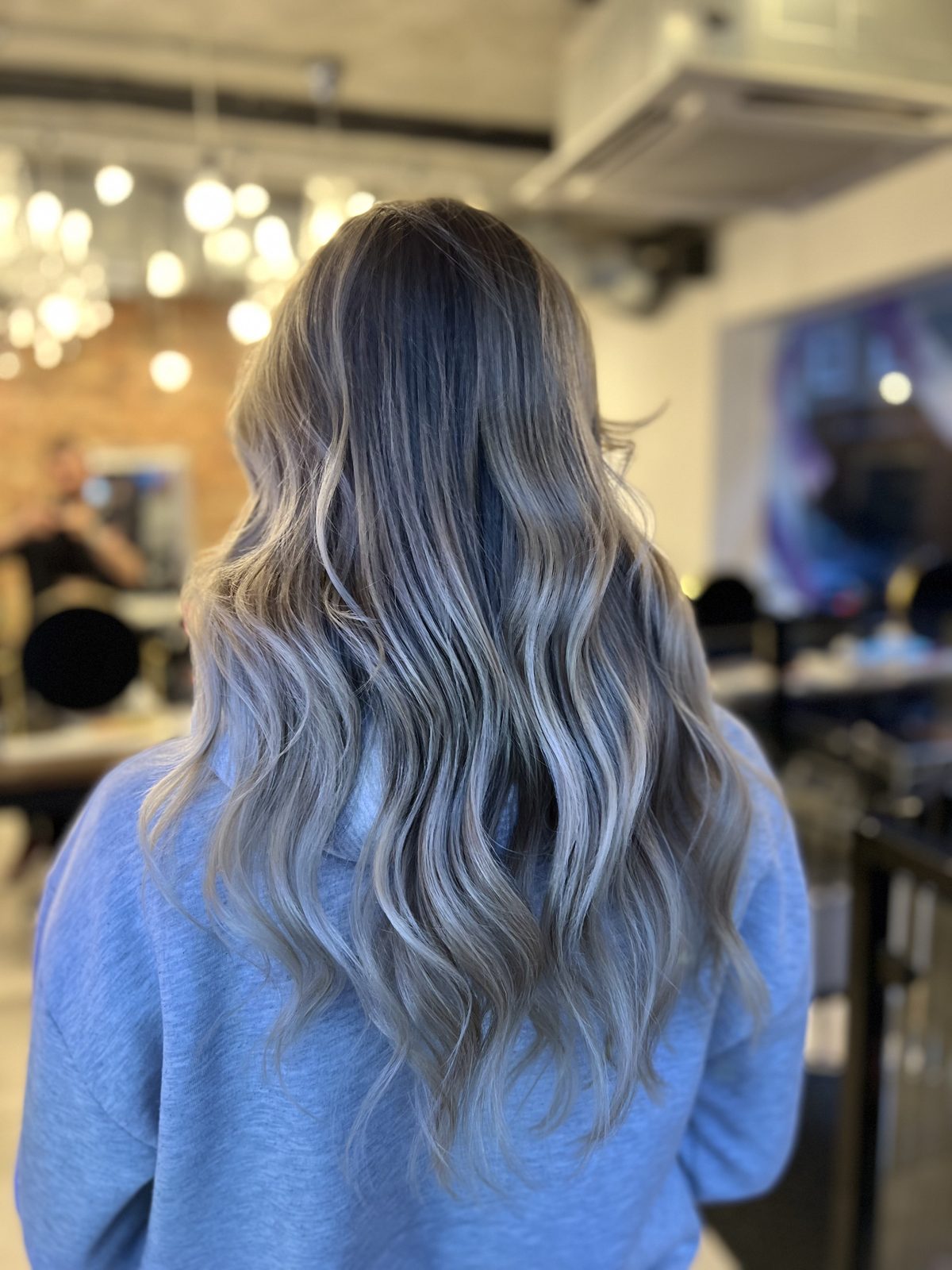 Ash Blonde Balayage
